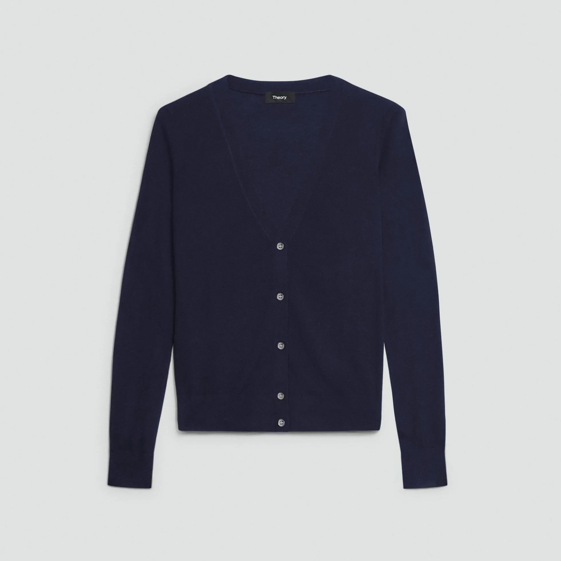 V-Neck Cardigan in Regal Wool