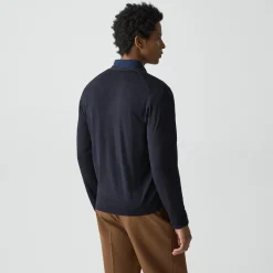 V-Neck Cardigan in Regal Wool