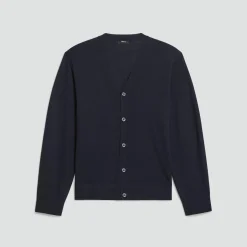 V-Neck Cardigan in Regal Wool