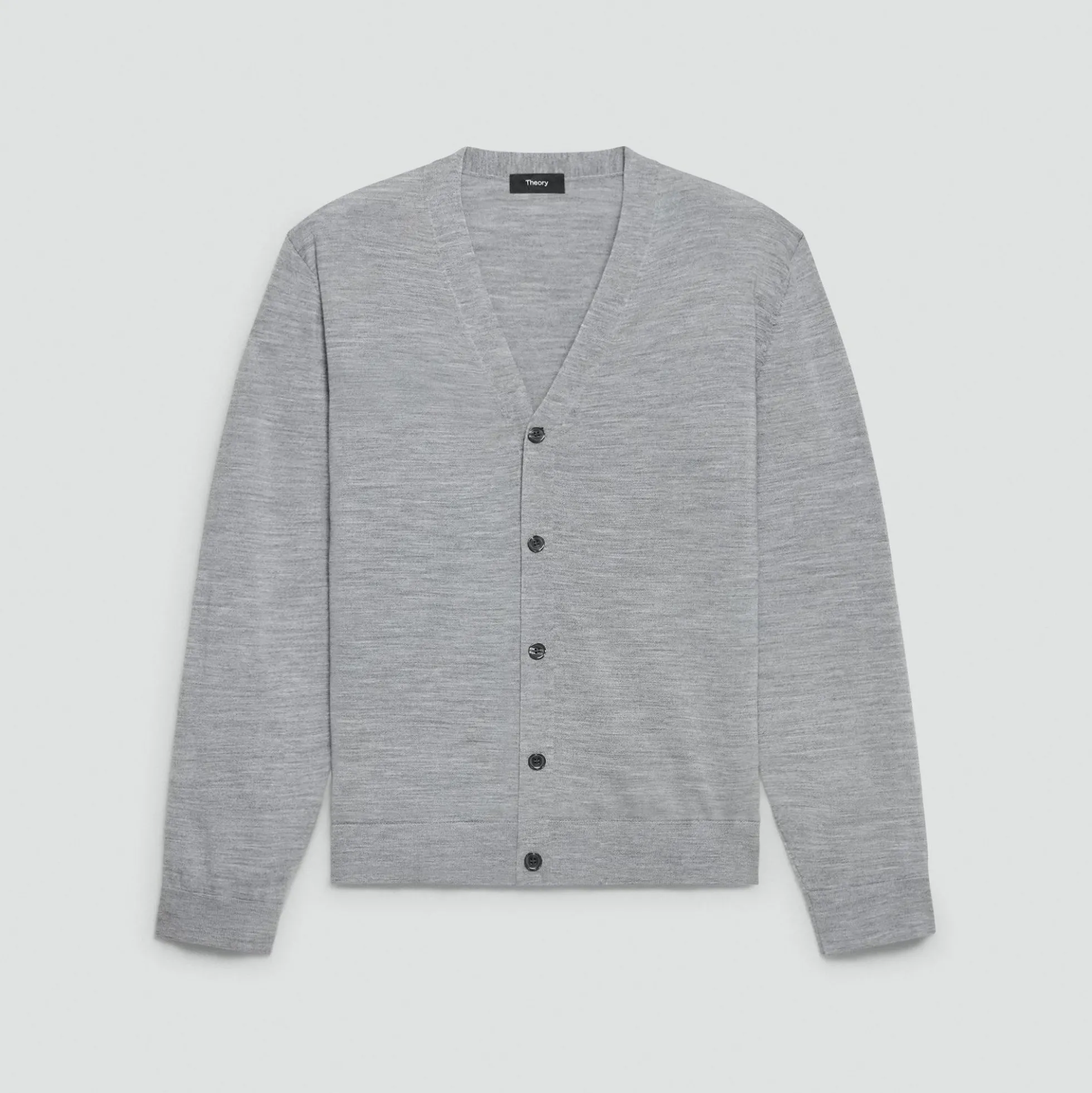 V-Neck Cardigan in Regal Wool