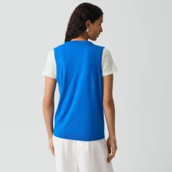 V-Neck Tank Top in Regal Wool