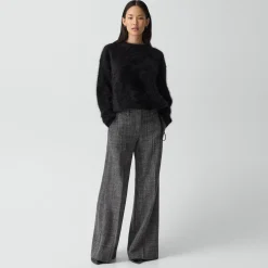 Wide-Leg Pant in Malfile Wool