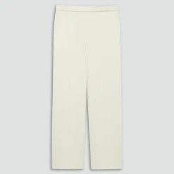 Wide-Leg Pull-On Pant in Admiral Crepe