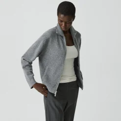 Zip Jacket in Cashmere