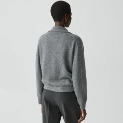 Zip Jacket in Cashmere