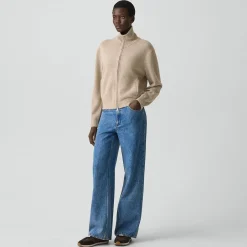 Zip Jacket in Cashmere