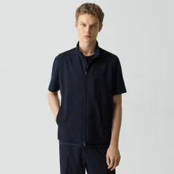 Zip Vest in Motion Wool
