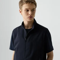 Zip Vest in Motion Wool