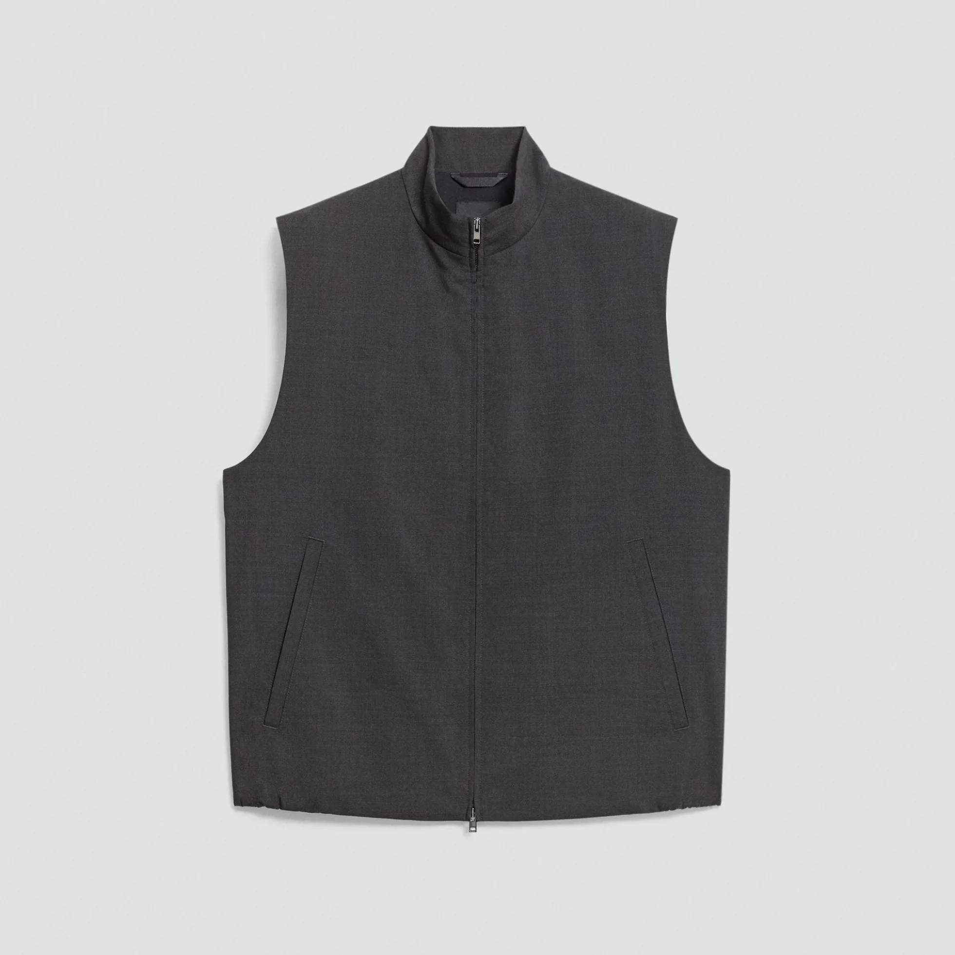 Zip Vest in Motion Wool