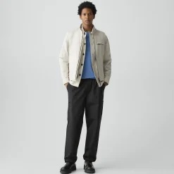 Zip-Up Vest in Motion Nylon