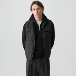 Zip-Up Vest in Motion Nylon