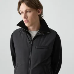 Zip-Up Vest in Motion Nylon