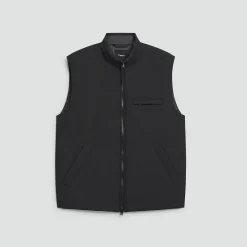 Zip-Up Vest in Motion Nylon